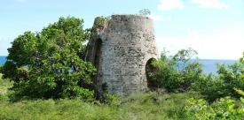 Ruins of a Danish windmill within the boundaries of a proposed Castle Nugent National Historic Site on St. Croix. Ruins of a Danish windmill within the boundaries of a proposed Castle Nugent National Historic Site on St. Croix.